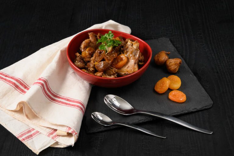 Saute aux fruits secs